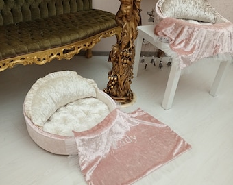 Bed for dog Crib for puppy Chihuahua mattress Hundebett Geschenk für einen Welpen Gift for a puppy Regalo para u cachorro Cadeau pour chiot