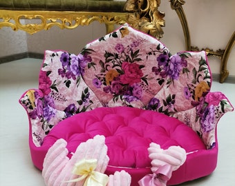Puppy House Magic Dog House Pink Dog Crib Pink Cat House Dog Birthing House Cat and Dog Roof Housing Fabulous for a Dog PuppySpitz mattress