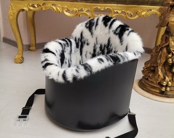 Car Seat for Dog Autohamac for Puppy Pet Carrier Dog Accessories Dog Furniture Travel with Dog Mini Chihuahua Dog Bag Transportation  Spitz
