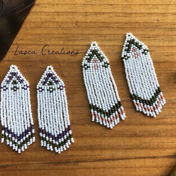 earrings for mom Small fringe earrings. Seed Bead Earrings. beaded fringe western earrings boho jewelry. cowgirl gifts western wedding