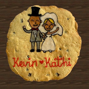 Dein Motiv auf einem Keks, Personalisierte Giant Cookies 30cm, Geschenkidee zum Geburtstag, Muttertag, Vatertag, Firmen,Ehe, Hochzeit,Paare Bild 5