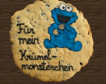 Dein Motiv auf einem Keks, Personalisierte Giant Cookies 30cm, Geschenkidee zum Geburtstag, Muttertag, Vatertag, Firmen,Ehe, Hochzeit,Paare