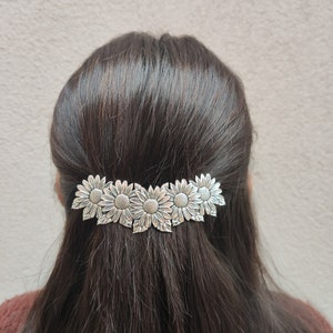 Barrette cheveux Argent