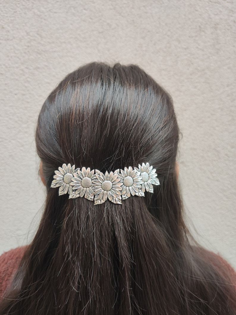 Barrette cheveux Argent