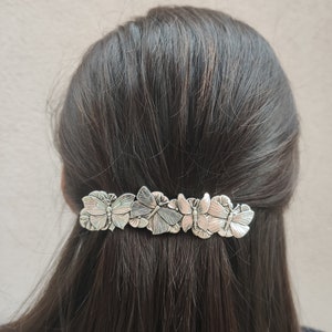 Barrette cheveux Argent