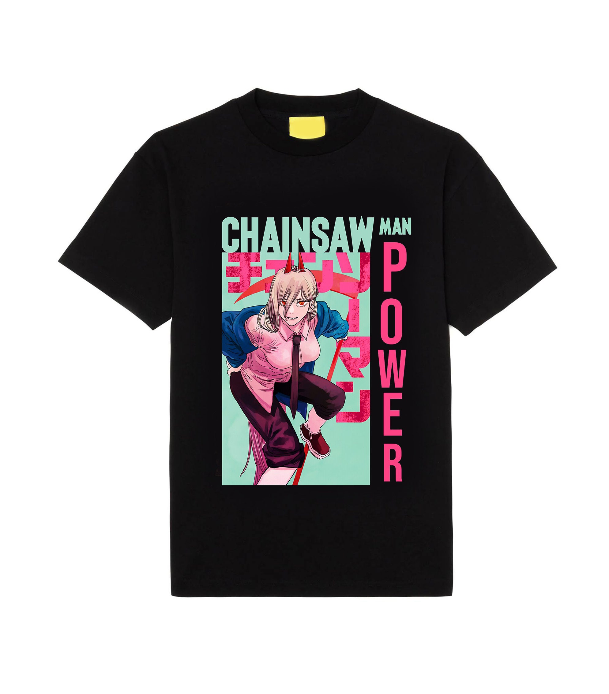 chainsaw man manga shirt