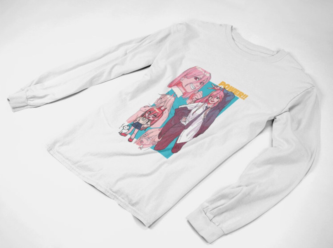 chainsaw man manga shirt