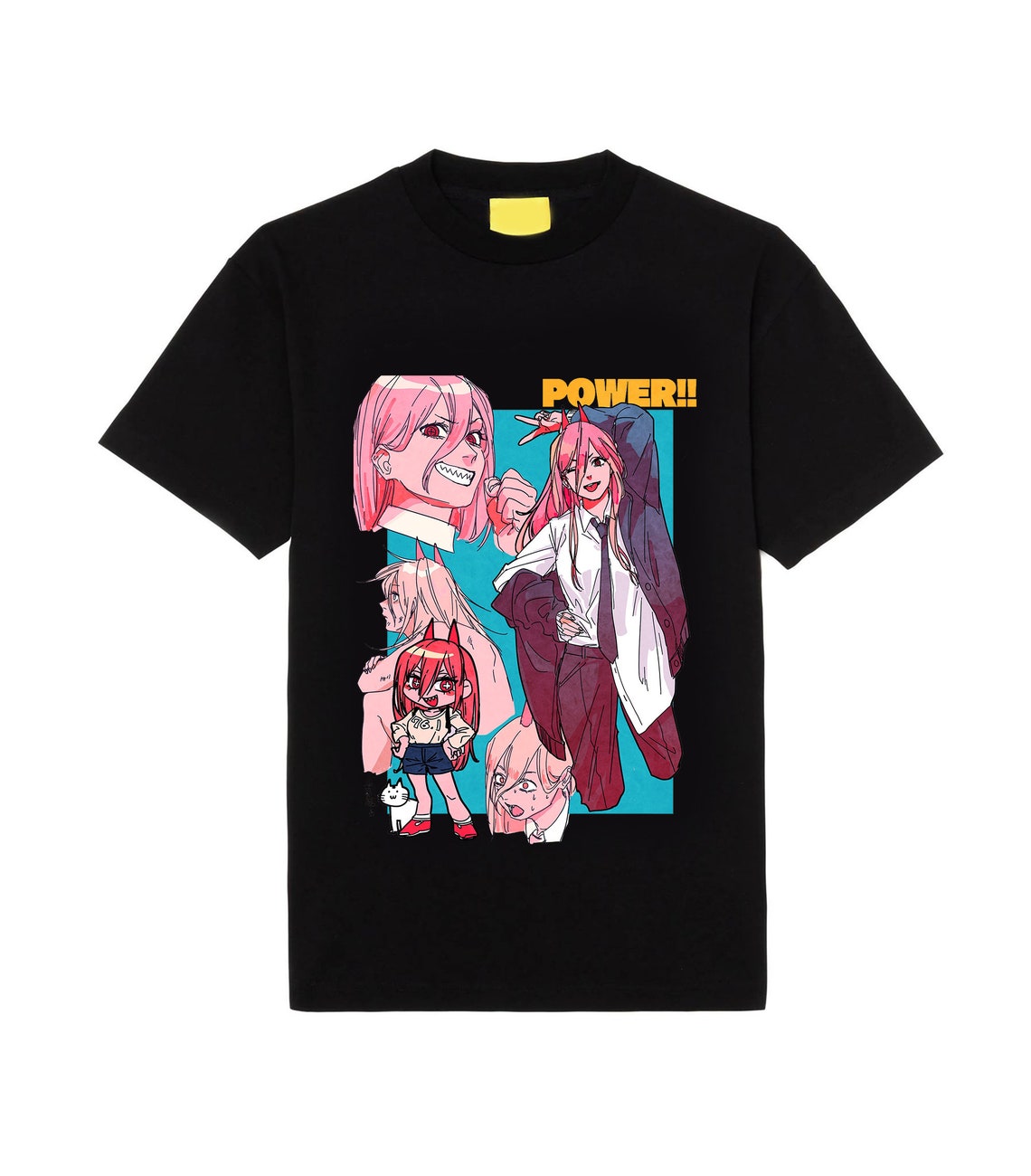 chainsaw man manga shirt