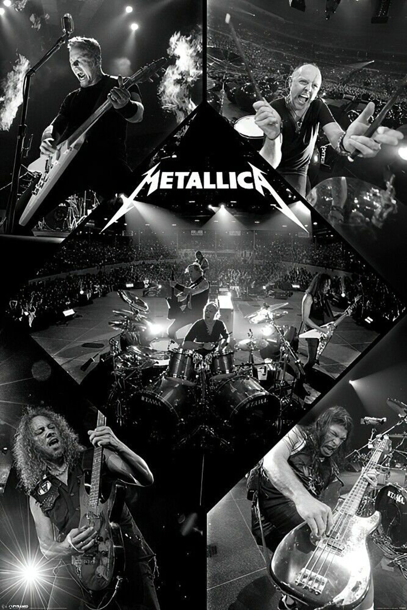 METALLICA MUSIC Poster No Frame / Canvas With Frame Etsy