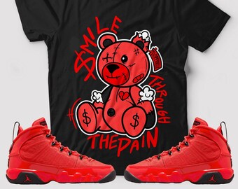 shirt for jordan 9s