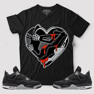 Jordan retro 4 black cement deals 219