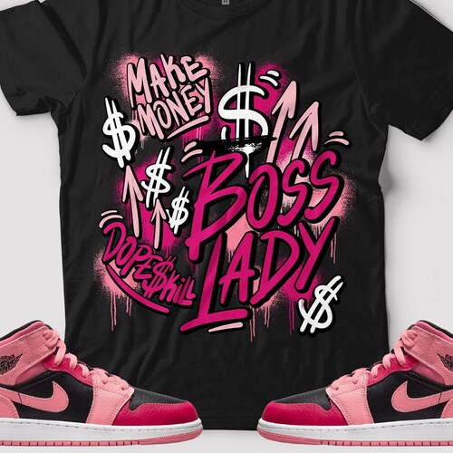 Boss Lady Graphic to Match Jordan 1 Mid 