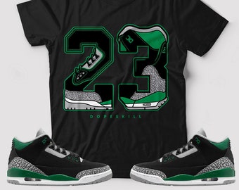 green jordan tee