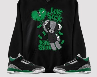 pine green nike sweatshirt