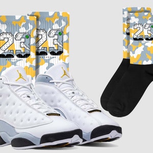 Blue Grey 13s DopeSkill Unisex Socks 23 Graphic