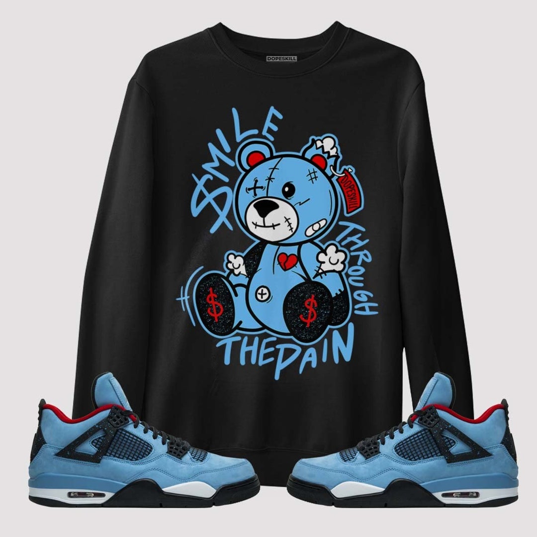 cactus jack 4s on feet