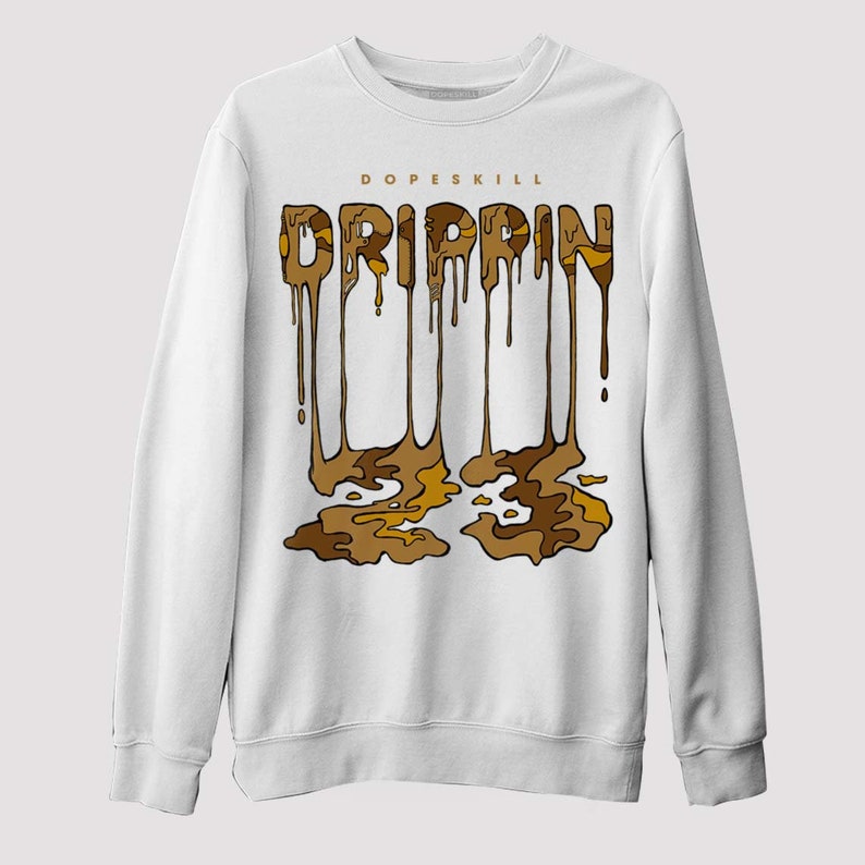 Wheat 13s Dopeskill Unisex Sweatshirt DRIPPIN Graphic Etsy