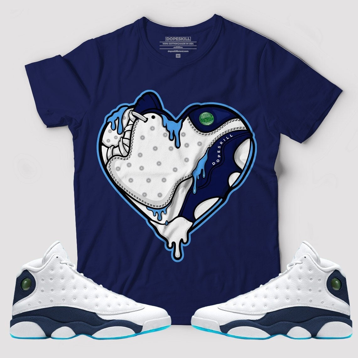 jordan 13 obsidian shirts