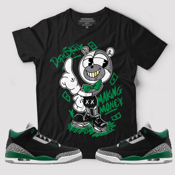 M.M Graphic to Match Jordan 3 Pine 