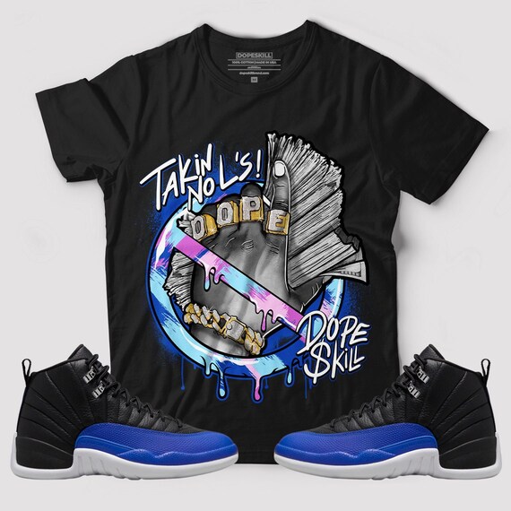 hyper royal graphic tee