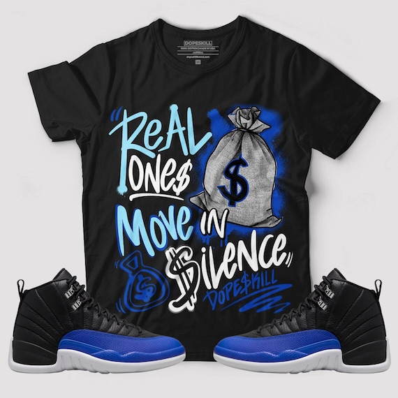 Real Ones Move in Silence Graphic to Match Hyper Royal 12s - Etsy
