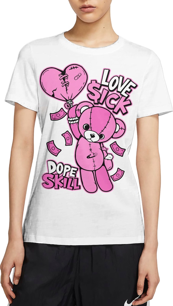 Love Sick Graphic to Match Steve Madden Possession Hot Pink T-shirt - Etsy