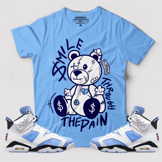 BEAN Graphic to Match Jordan 6 UNC 
