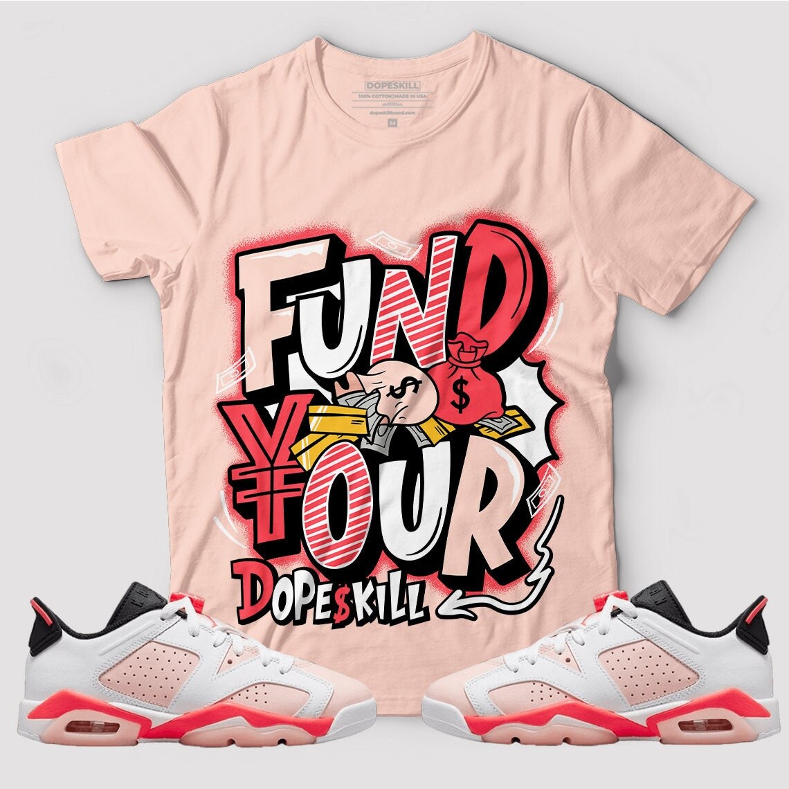 Fund Your Graphic to Match Jordan 6 Low 