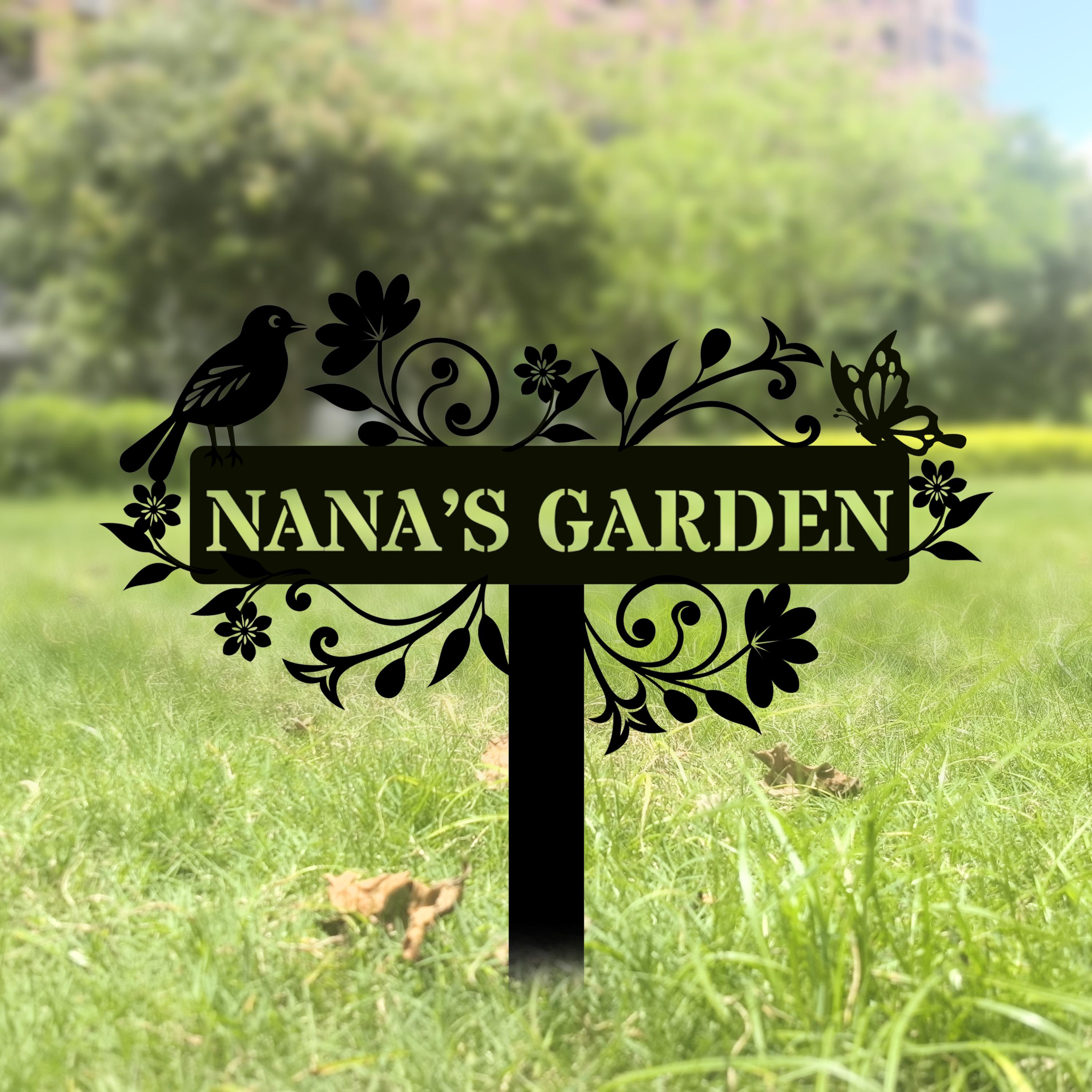 Ganz Home Garden Of Wishes Ornament - Pink Purple Flower With Message Charm