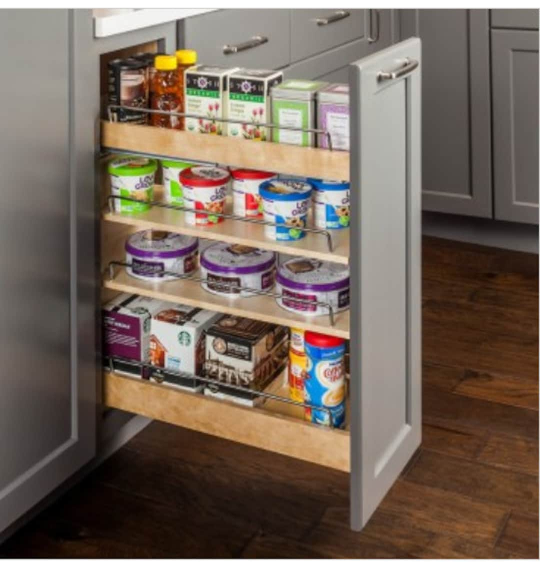 Serenade Cabinetry - Pull-Out Spice Rack Kitchen Cabinet