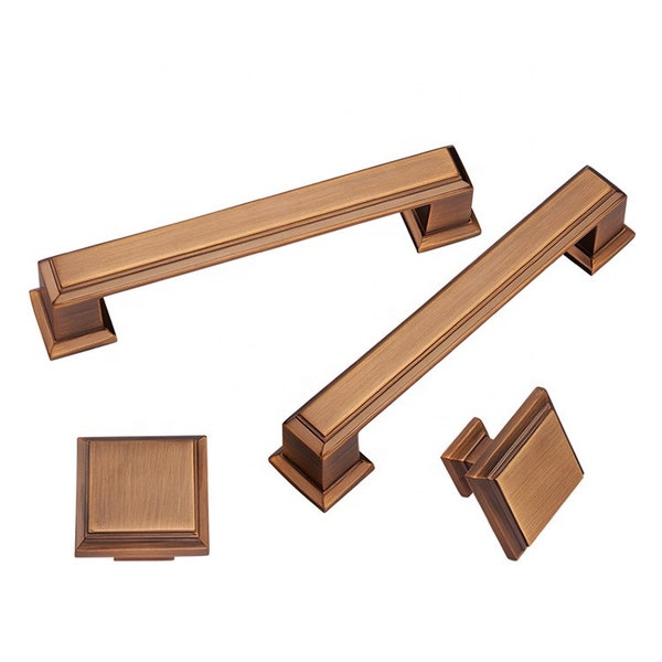 Hammered Copper Pulls Etsy