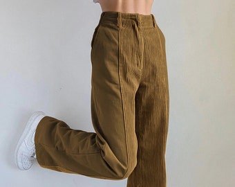 corduroy loose pants