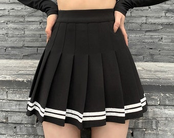 skater skirt outfit etsy