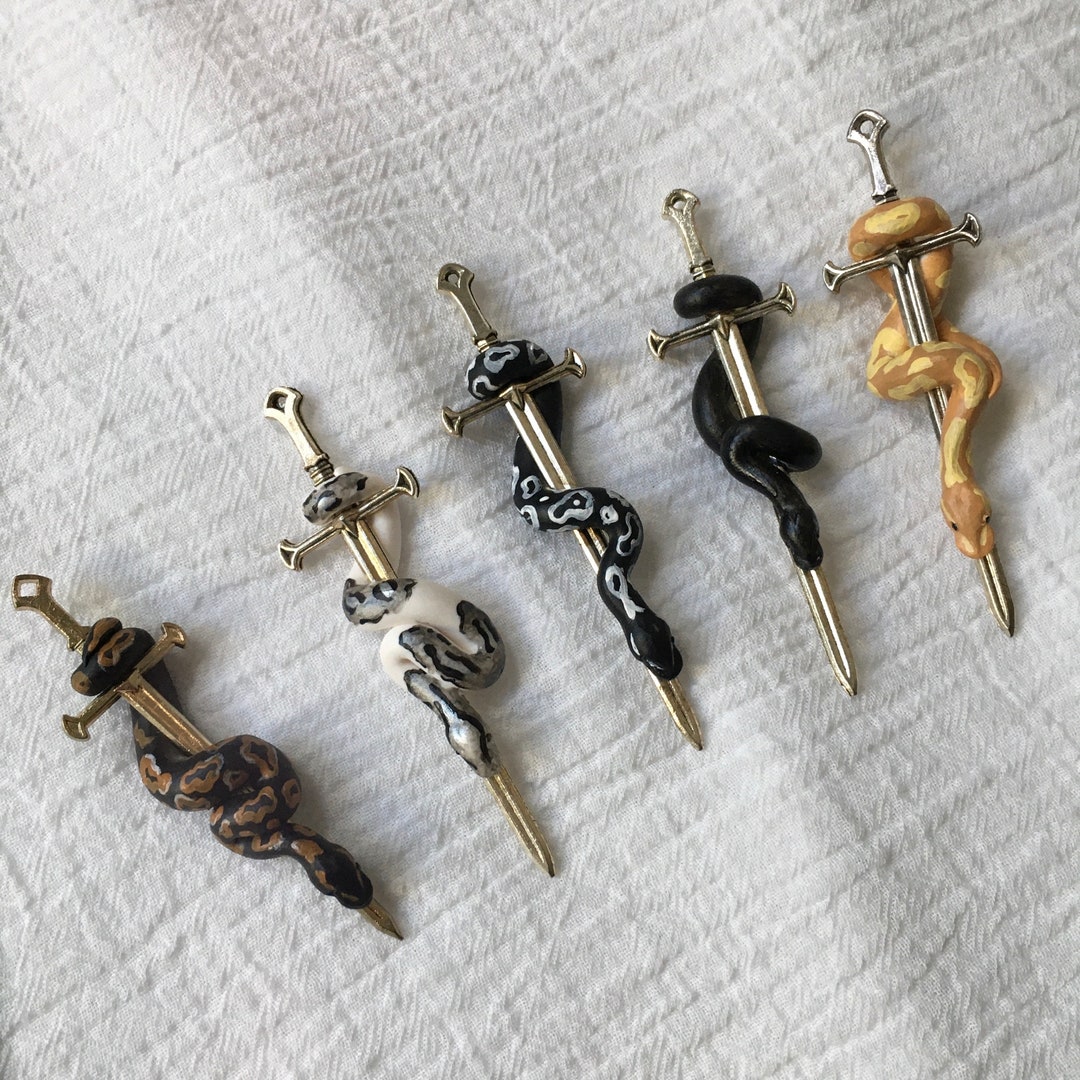 Ball Python Sword Pendant - Etsy