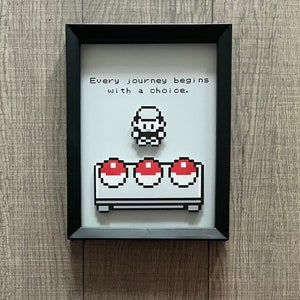 Inspirational Journey Poke Shadowbox