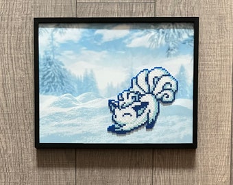 Alohan Vulpix Pixel Art