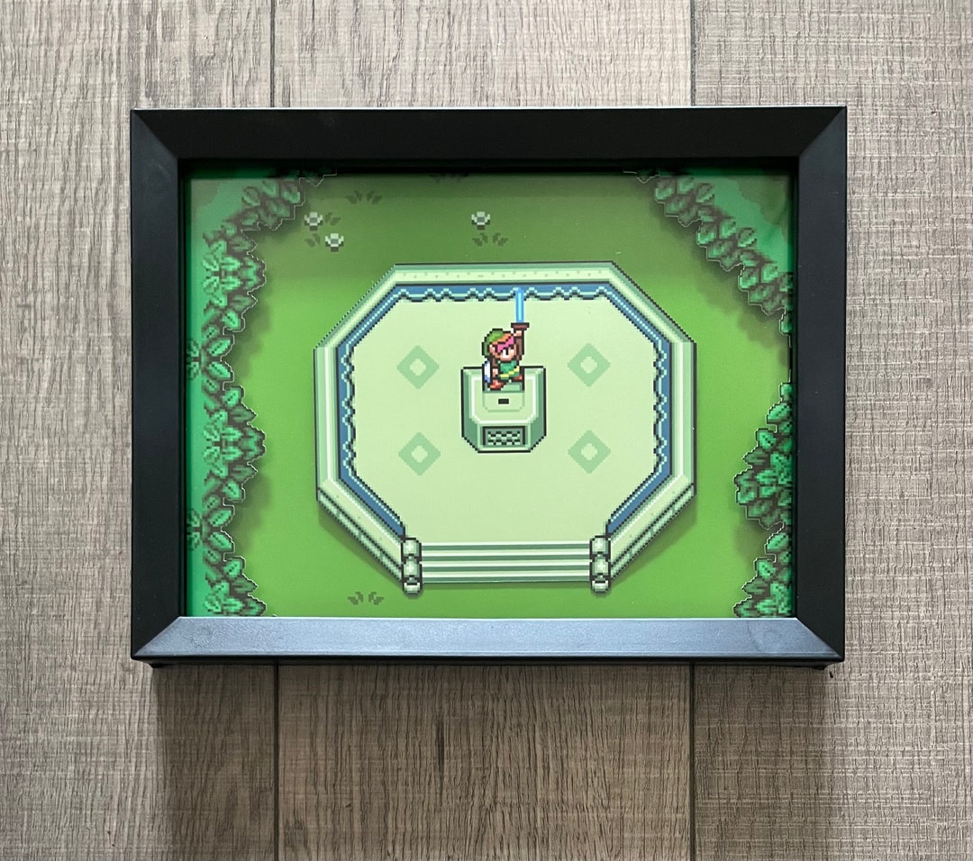 Zelda Shadowbox Etsy