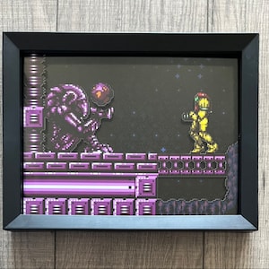 Super Metroid-schaduwbox