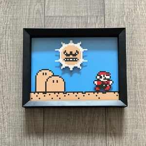 Angry Sun! Super Mario Shadowbox