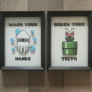 Gaming Bathroom Shadowbox