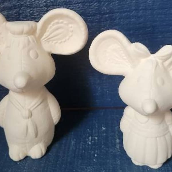 Ceramic Mice Etsy