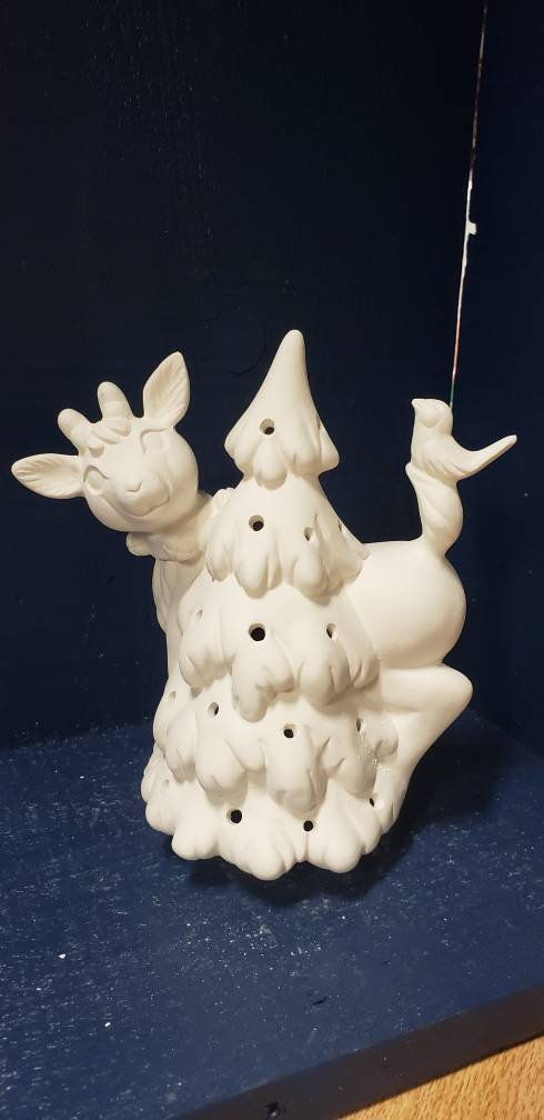 Scioto Xmas Bisque Ceramics - Etsy