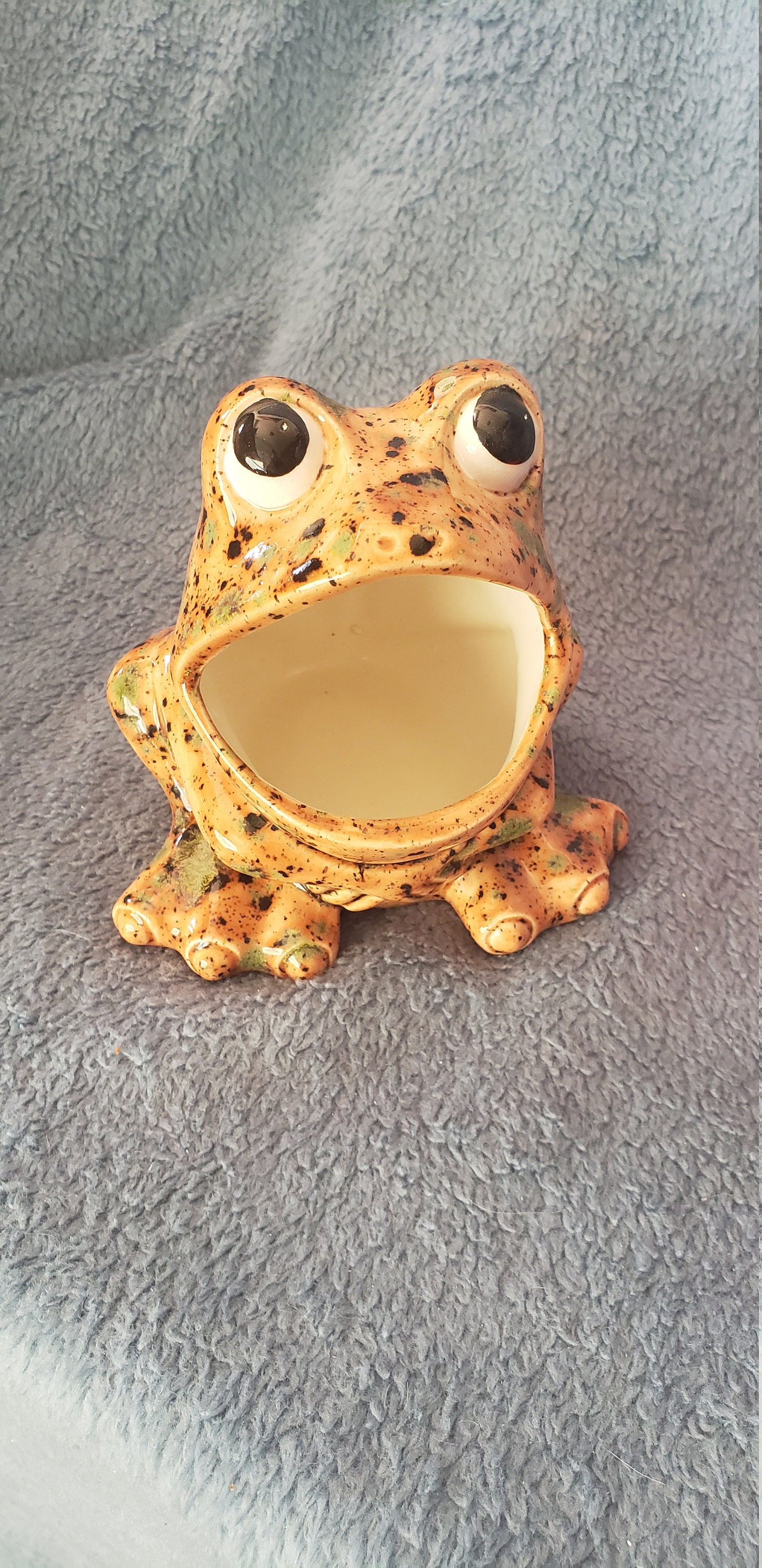 Ceramic Frog Sponge Scrubby Holder Frog Sponge Holder Frog | Etsy