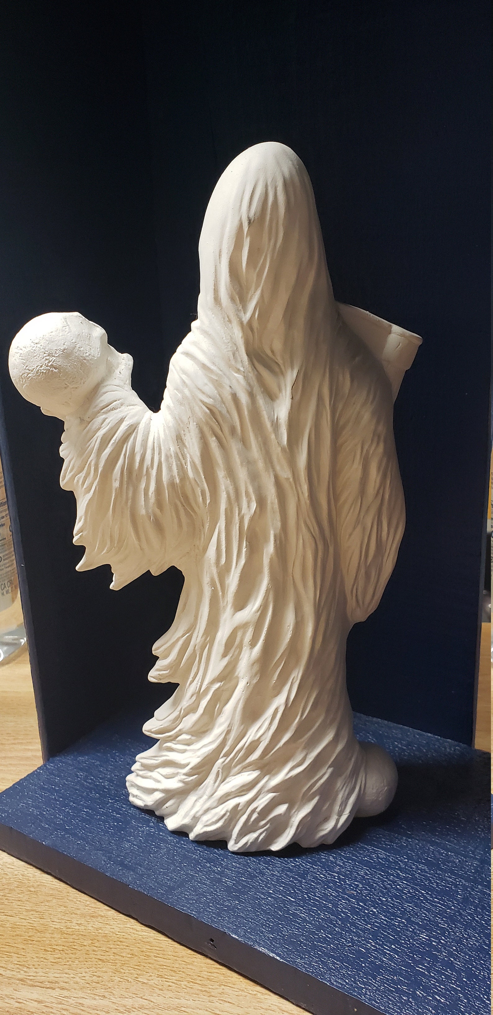 Ceramic Bisque Grim Reaper Halloween Ready to Paint Etsy