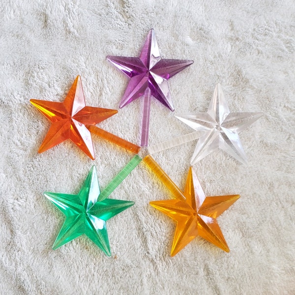 Ceramic Tree Large Classic Star Replacement Stars-  Ceramic Tree - Ceramic Stars - Replacement Star  - Vintage Inspired - Classic Star