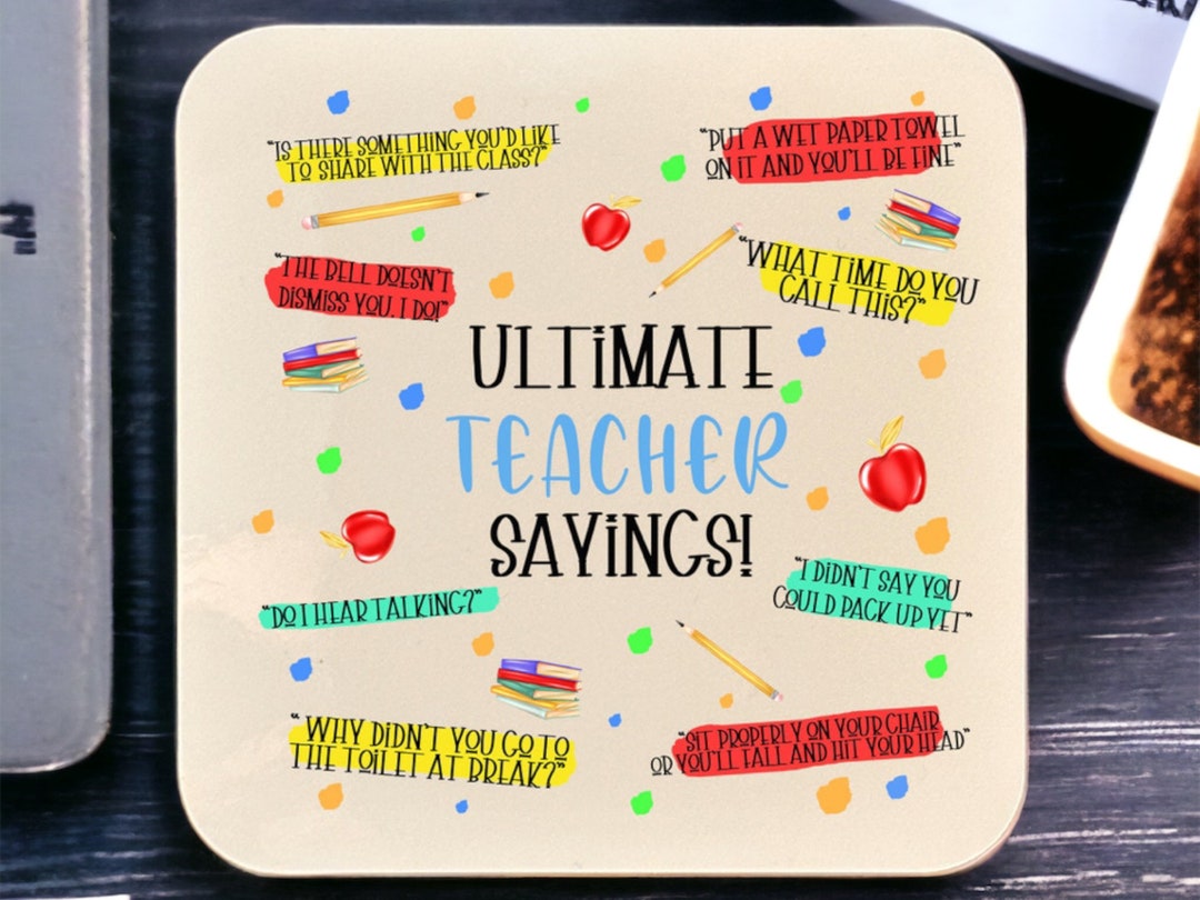 Teacher Gifts End of School Year, Teacher Sayings, Thank You Teacher ...