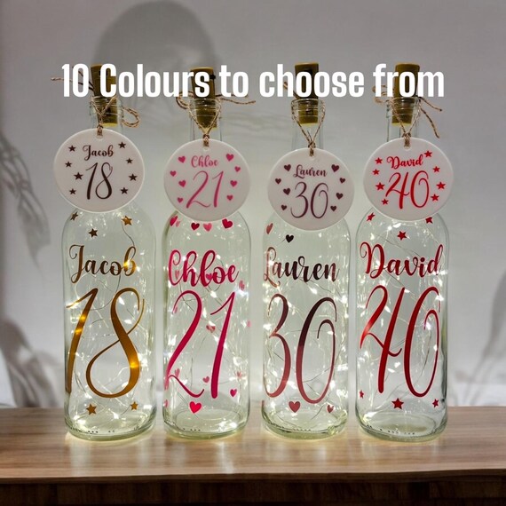Personalised 18th Birthday Gift Girl Birthday Gift for Her Birthday Gifts for Women 16th 18th 21st 30th 40th 50th 60th 70th 80th Etsy
