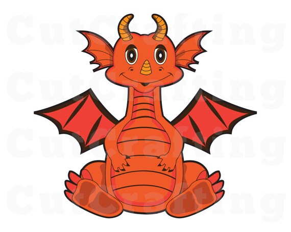 Download Cute Dragon Svg Baby Dragon Svg Cute Animals Svg Dragon Etsy
