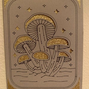 Mushroom card