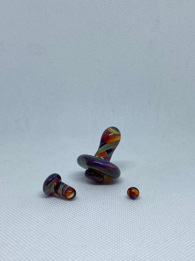 CUSTOM Terp Slurper Top Cap /& Mushroom Set